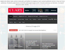 Tablet Screenshot of claryweb.it